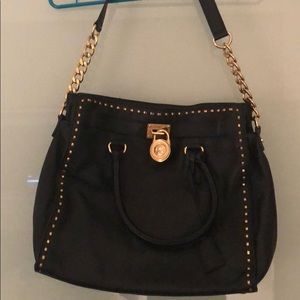 Brand new Michael Kors black leather purse!